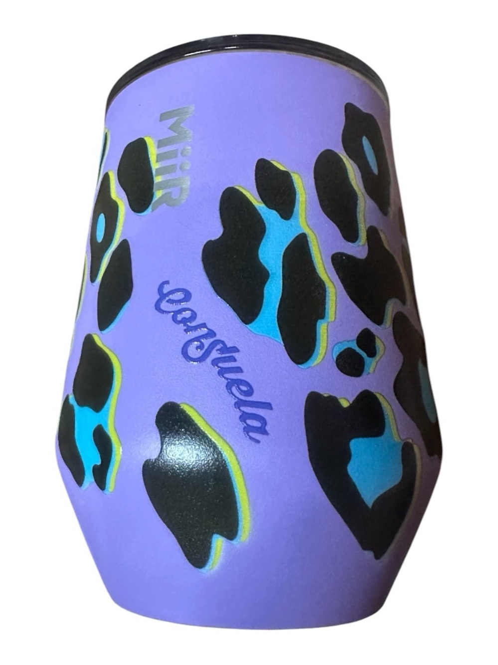 MIIR + Consuela 10oz Wine Tumbler with Animal Print Accent